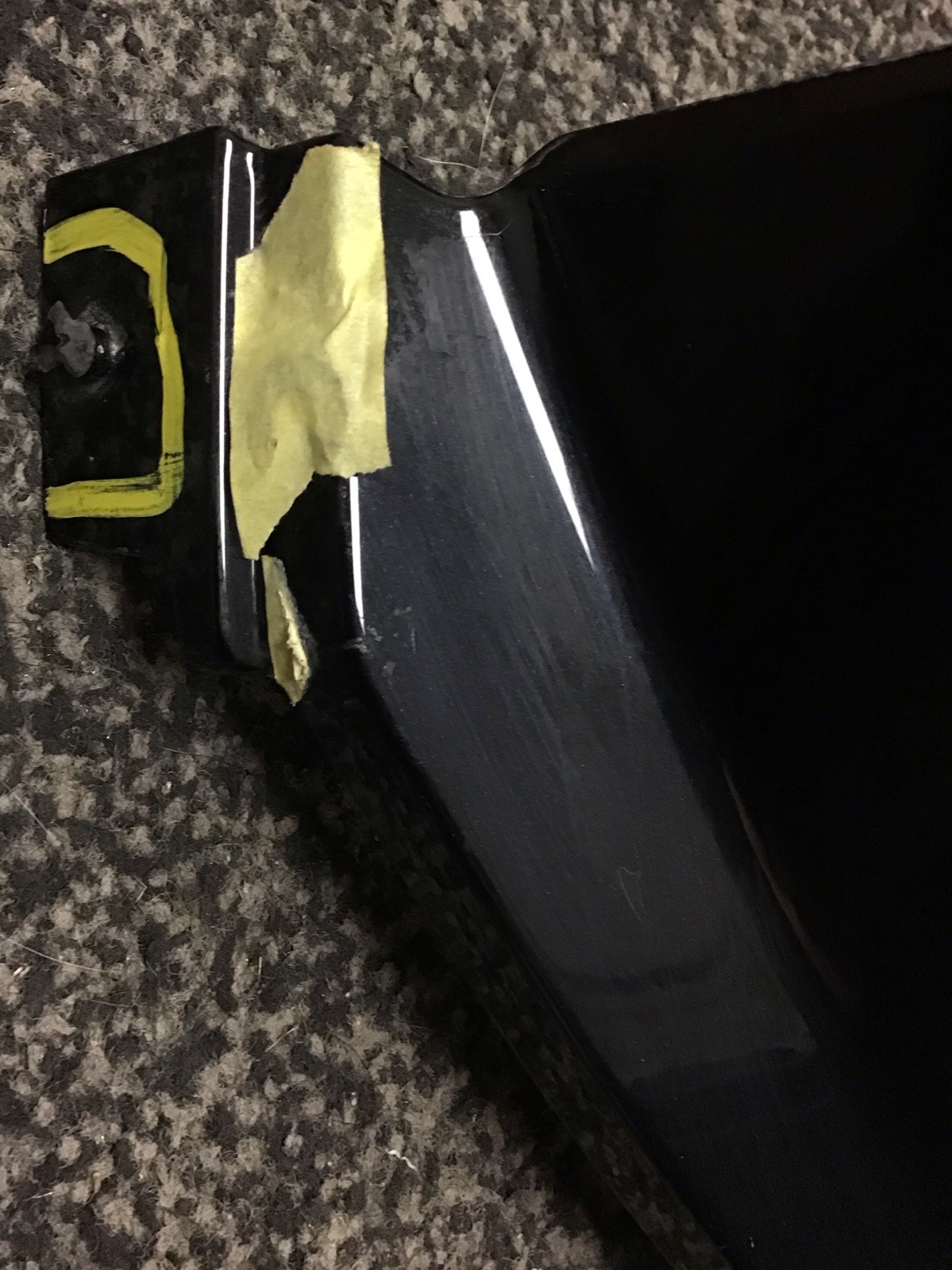 Audi R8 V10 4S Front Right Side B-Pillar Trim Panel Molding 2017-2023 OEM PT649