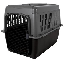 Pet Porter Traditional Travel Dog Kennel Portable Plastic Carrier Medium to