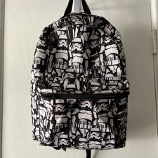 Star Wars Darth Vader Stormtroopers Backpack The Dark Side Black White School