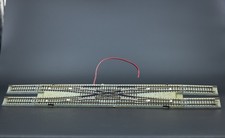Kato N Scale Double Crossover Turnout w Ballasted Roadbed, Snipped Wire