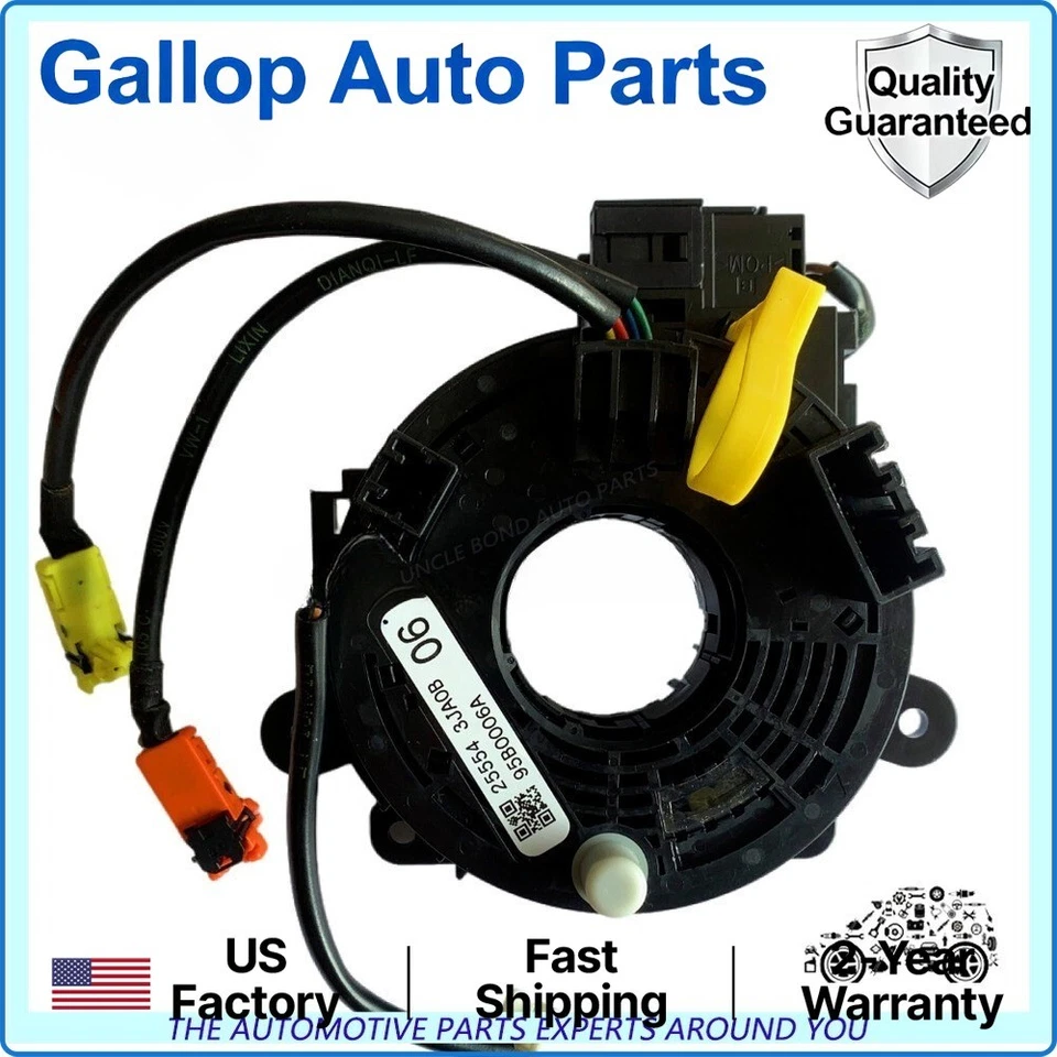 Cable espiral reloj resorte con calefacción 25554-3JA1B para Nissan Altima 2013-2022 Foto 2 de 4