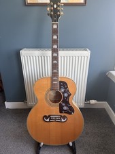 Epiphone EJ-200/N Jumbo Acoustic Guitar – Natural – 2010 – Good Condition