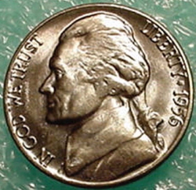 1956 D Jefferson Nickel  ~ BU/Uncirculated