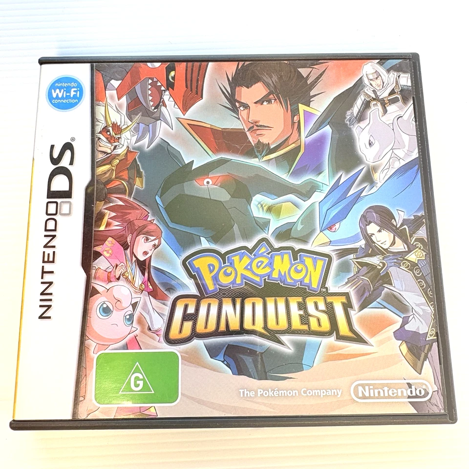 Pokemon Conquest Nintendo DS Game Complete PAL AUS Wi-Fi Inc Manual CIB 2012 - Image 2 of 4