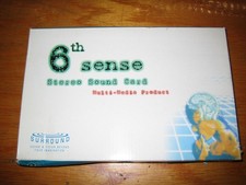 ESS AudioDrive ES1868F 16bit ISA Sound Card IDE CDROM New Open Box 6th Sense