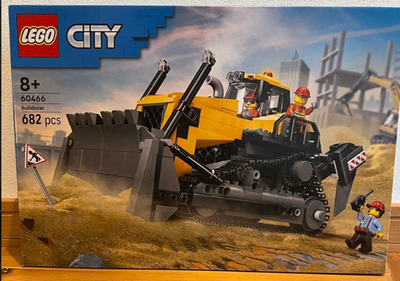 LEGO 60466 City : Yellow Bulldozer 682 pcs for Ages 8+ Gift New in