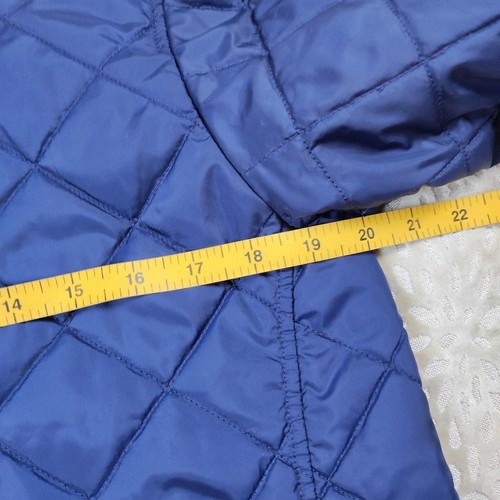 Polo Ralph Lauren Mens Youth Navy Blue Quilted Bomber Jacket Size XL 18-20 - Picture 5 of 8