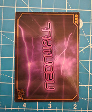 Neonwall Limited Run Gold Trading Card #439 No Creases or Tears