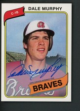 2019 Topps Iconic Dale Murphy Reprint 1980 Auto Autograph
