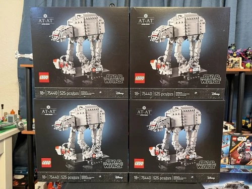 ⭐️ Lot of 4 Brand New LEGO Star Wars: AT-AT Sets! 75440 ⭐️