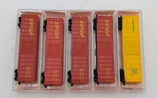 Roundhouse N Scale Assorted Freight Cars: 8298, 8298, 8298, 8298, 8138 [5] EX