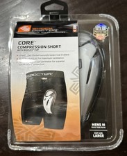 NIP Shock Doctor Core Compression Shorts With Bio-Flex Cup M-Short L-Cup Sports