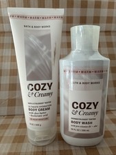 BATH AND BODY WORKS Cozy And Creamy Body Cream And Body Wash