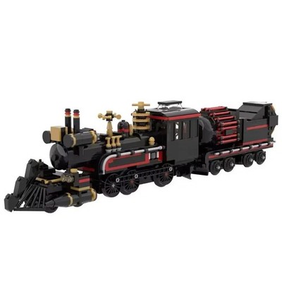 MOC Zurück in die Zukunft Jules Verne Zeit Zug Bausteine 880 Teile Modellspielzeug