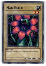 The Legend of Blue Eyes White Dragon #LOB-075 Man Eater