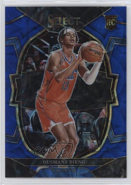 2022-23 Panini Select Concourse Blue Scope Prizm 173/249 Ousmane Dieng #76 4pn