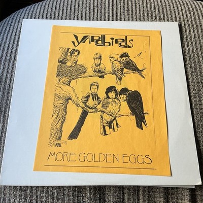 YARDBIRDS MORE GOLDEN EGGS 1975 OOP LP VINTAGE VINYL RARE YB-555 PRINT RARE