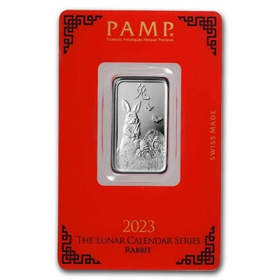10 gram Silver Bar - PAMP Suisse (Year of the Rabbit) | eBay