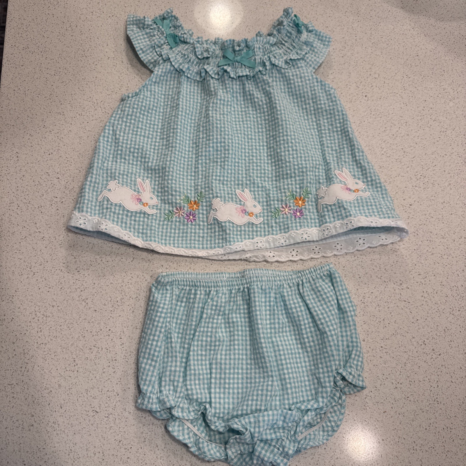 Vestido Goodlad Bunny Guinga Niñas Talla 6 Meses Pascua