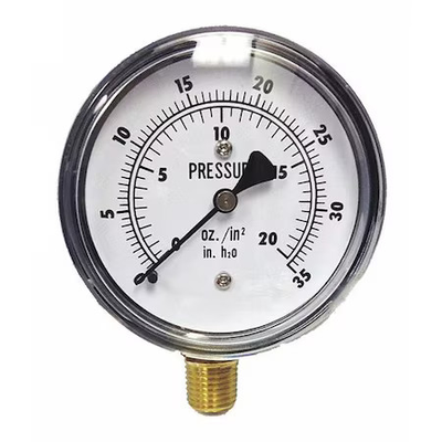 #ad Kodiak Controls Kc25 35quot;Wc 20Ozquot;H2o Low Pressure Gauge Bottom 35quot; H2o 20 Oz. $39.89