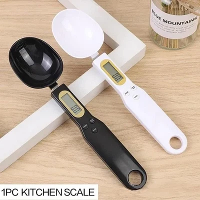 Weighing Spoon Scale Home Kitchen Tool Electronic Measuring Coffee Food Flour Po - Image 1 of 4