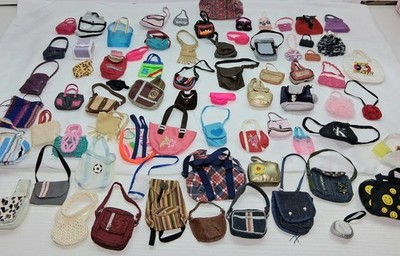 70+ Purses Handbags Duffle Bags Accessories Barbie Bratz LIV Other Doll LOT 