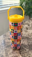 NEW Winnie the Pooh  Friends Checkered Stainless Steel Tumbler