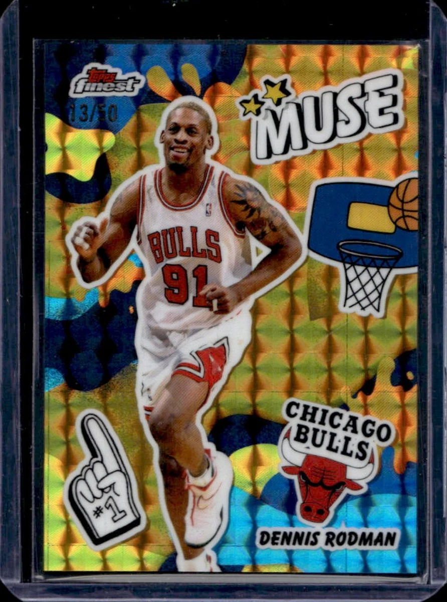 Dennis Rodman Basketball Chicago Bulls Sports Trading Cards