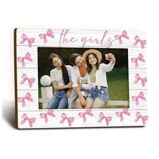Besties Sister 4x6 Picture Frame, Friends Best Friends Wooden Picture color 5