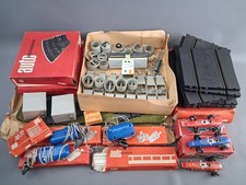 PREFO Autorennbahn Komplett Set DDR Konvolut Ersatzteile Rennbahn Spielzeug alt!
