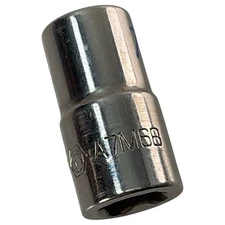 Matco Tools A7M6B Shallow Socket 7mm 1/4" Drive 6-Point USA-Made Good Condition