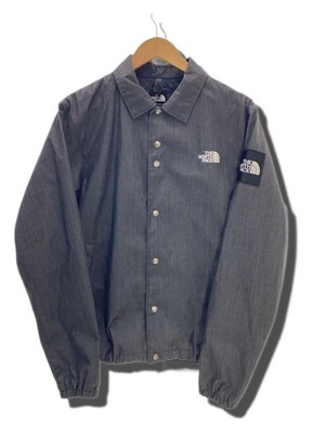 THE NORTH FACE GTX DENIM COACH JACKET Size L Grey Men 7543 | eBay