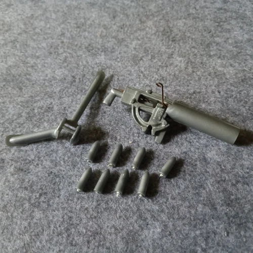 Marx Playset Machine Gun With Projectiles