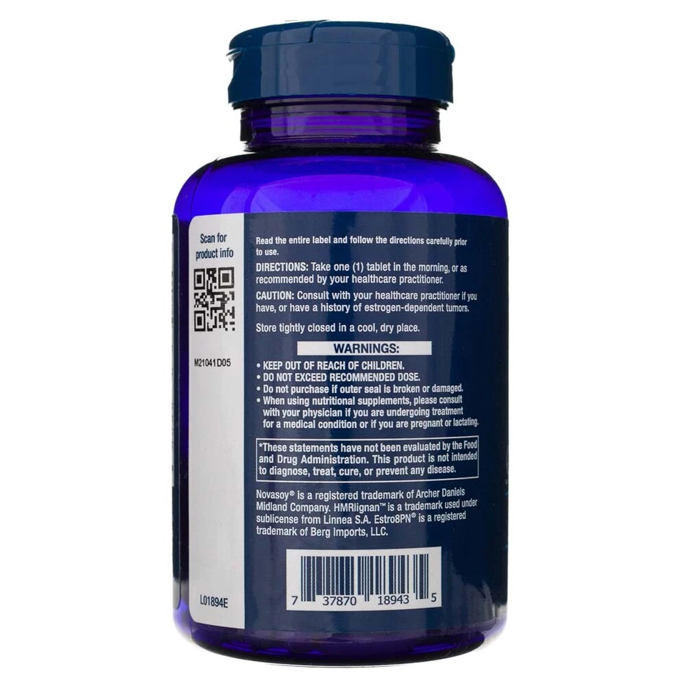 Life Extension Estrogen for Women, 30 comprimés - Photo 3/4