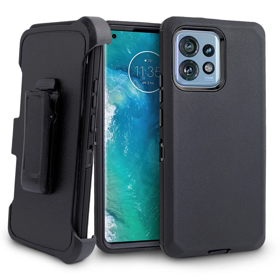 Funda protectora con clip para cinturón para Motorola Edge+ Plus 2023 Defender Foto 4 de 4