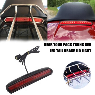 LED Brake Tail Turn Tour Pak Pack Trunk Light For Harley Touring 2014-2023