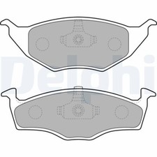 DELPHI LP1675 Bremsbelagsatz, Scheibenbremse für AUDI VW