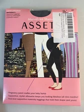 Marvelous Mama Assets by S. Blakely Slate Lucky Leggings Maternity Size 1