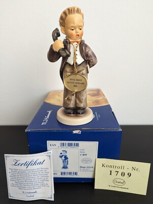 Goebel/Hummelfigur 124/0 ''Chef'' FM 8 - Letzte Ausgabe 2001 - 1. Wahl - OVP!