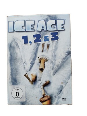 ICE AGE  1, 2 & 3 | Sammelbox | 3 DVDs