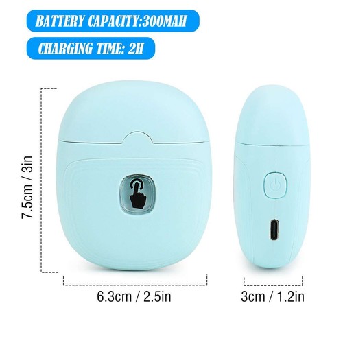 Professional Cutter Pedicure Electric Automatic Nail Clippers Toe Thick Nails US - Picture 12 of 14