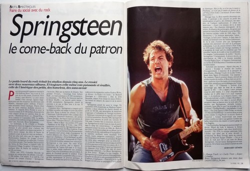 Mag 1992: Bruce Springsteen _ Margherita Duras_ Jean-Claude Brisseau_Mitterrand - Bild 1 von 4