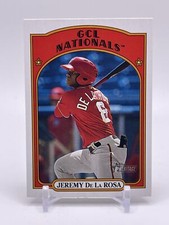 Jeremy De La Rosa 2021 Topps Heritage Minors #60 Washington Nationals