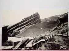 RPPC Red Rocks Theater Colorado amphitheater Sanborn 