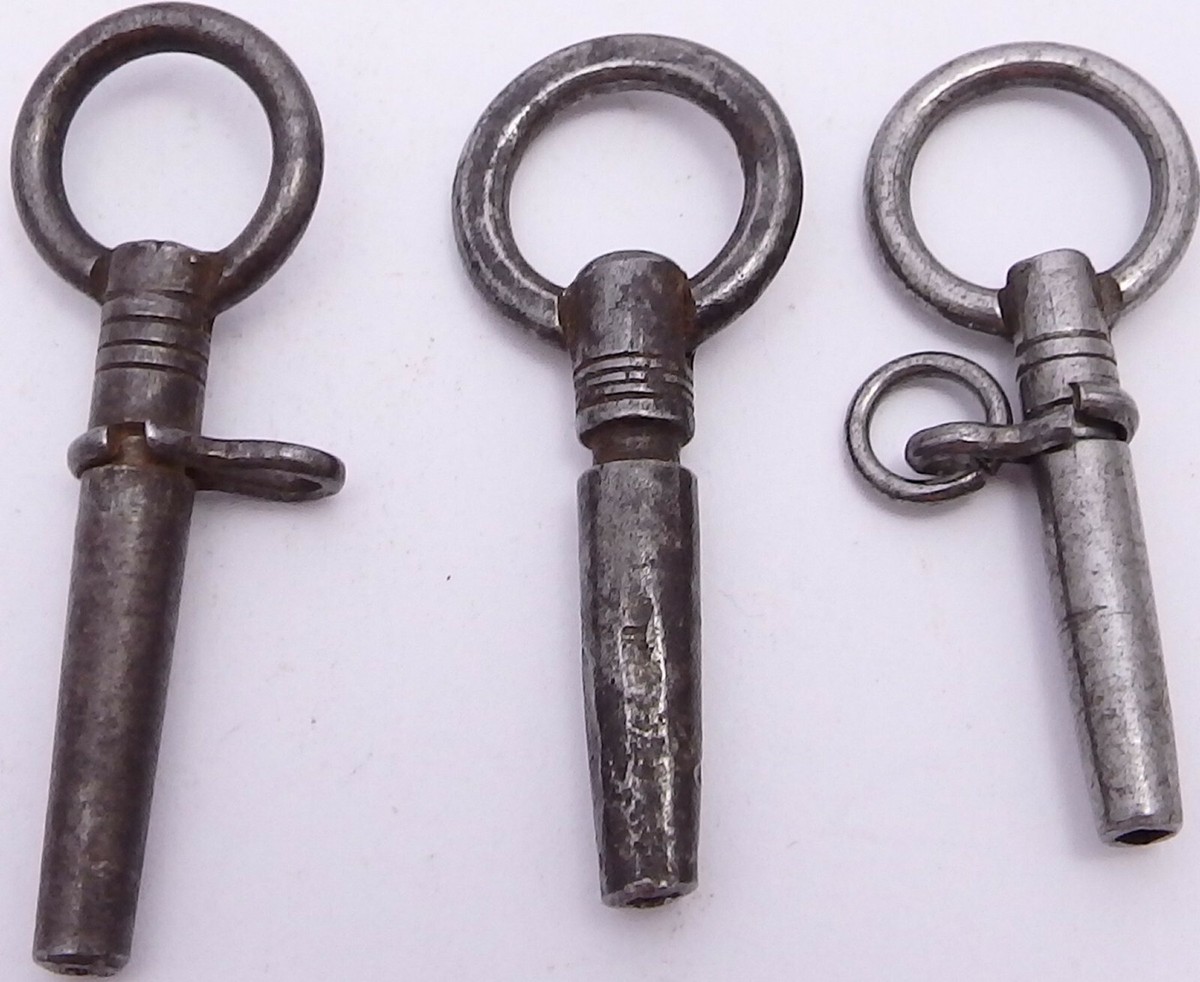 Antique Georgian Steel Pocket Watch Ref WK15