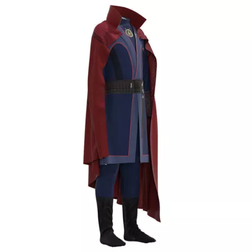 Dr.Strange Stephen Strange Kids Boys Cosplay Costume Outfit Sets Jumpsuit Cloak - Picture 9 of 19