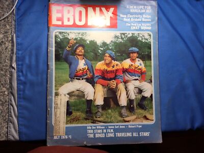 EBONY MAGAZINE July 1976 'Richard Pryor James Earl Jones Billy D Williams 