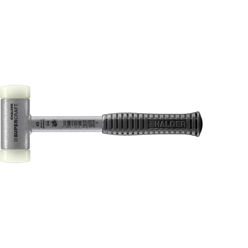 Supercraft 45 Dead Blow 2.06 Lbs. Nylon Hammer With 12.2 Metal Handle Rubber G - Picture 2 of 12