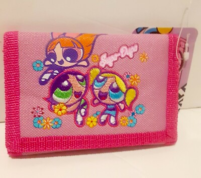 girls velcro wallet