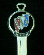 Buick Tri-shield Silhouette Crest Key Fits 1969 1973 1977 1981 Regal Lesabre Gs